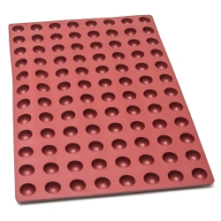 MOULE SILICONE PREMIUM 96 MINI DOMES